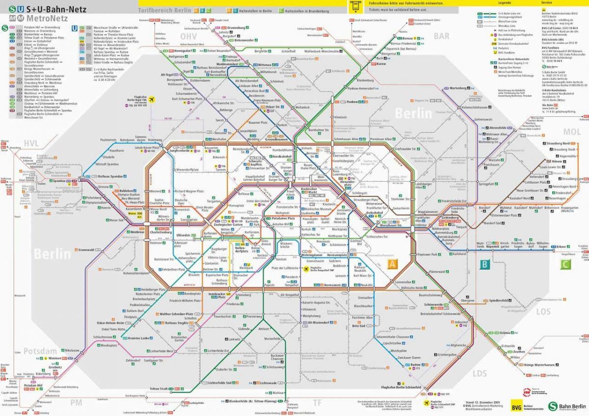 berlin transports publics carte