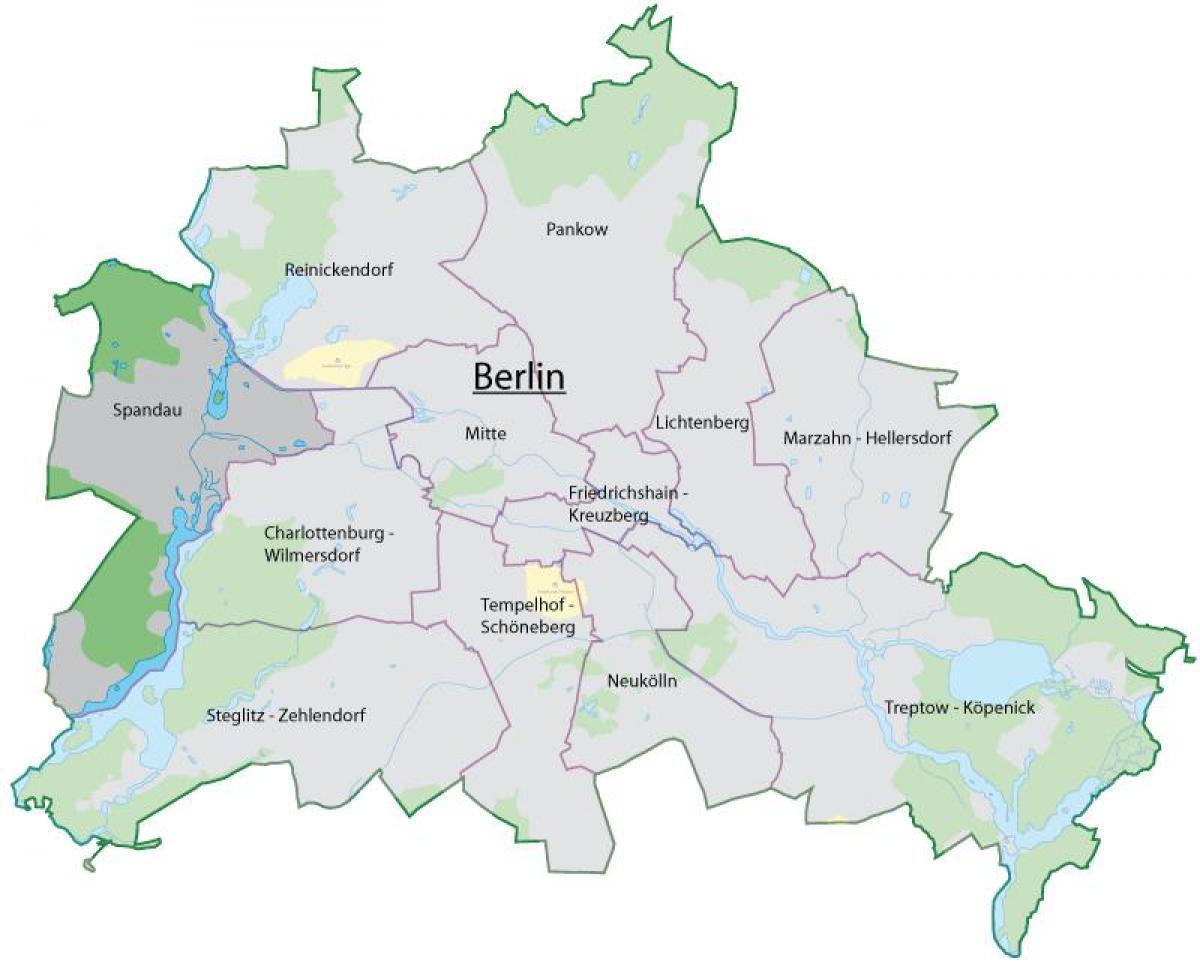 carte de spandau berlin