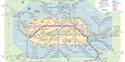 Berlin plan des transports publics