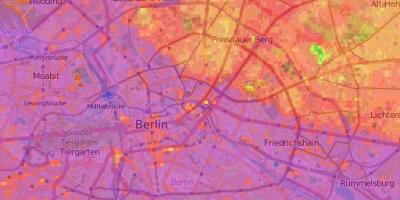 Carte de berlin topographiques